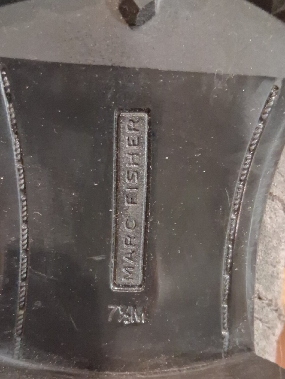 Marc Fisher Gray Suede Buckle Mid-Calf Boots - Picture 7 of 10